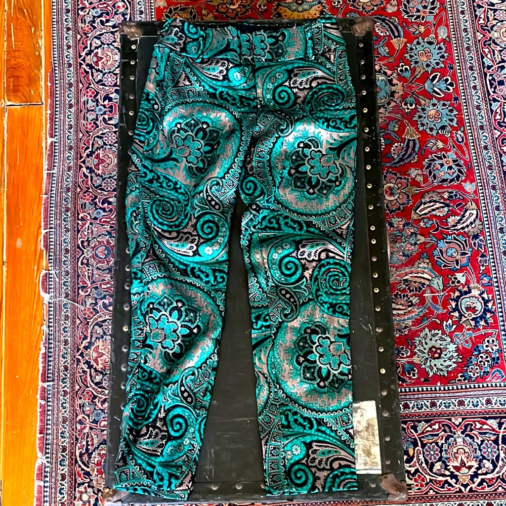 Alice and Olivia Jaquard pants